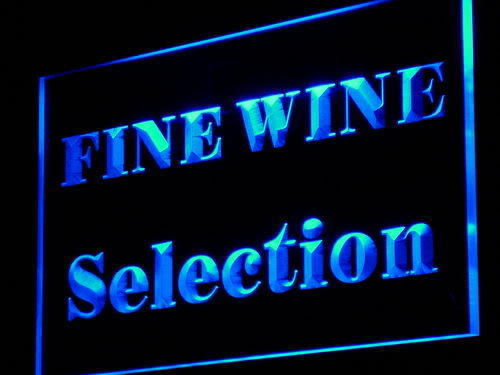 Fine Wine Selection LED Sign